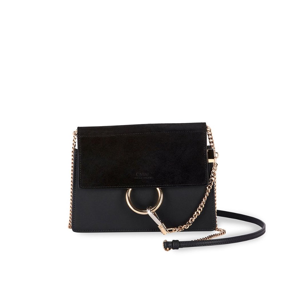NEW  Chloé Faye Mini Chain Crossbody Bag